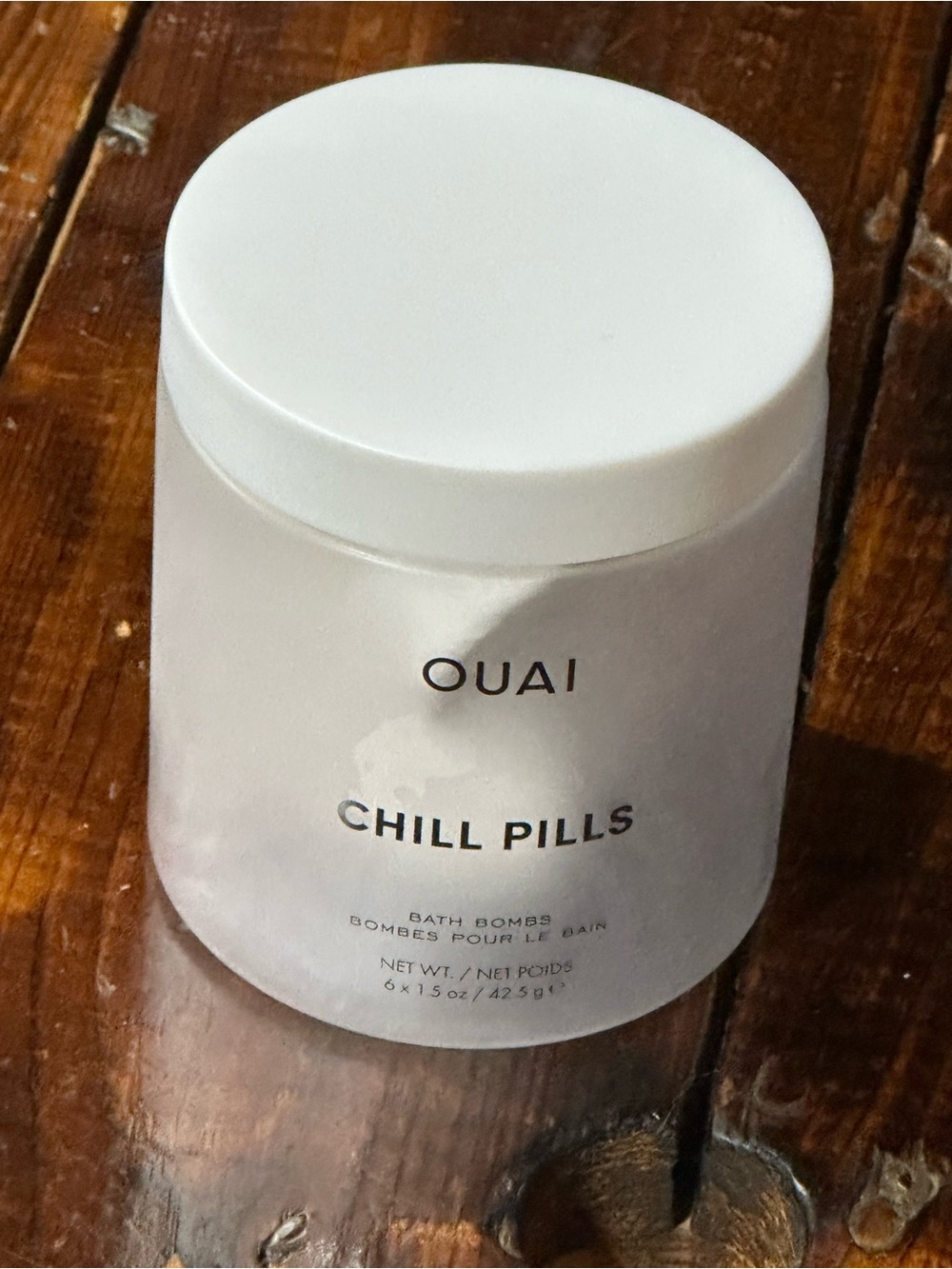 OUAI Chill Pills Bath Bombs set of 6 new relaxing moisturizing self care